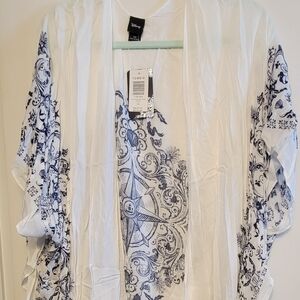 Little Mermaid Short Sleeve Kimono